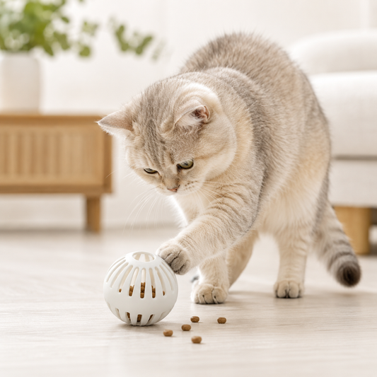 Whisker Roll – Interactive Treat Ball for Cats