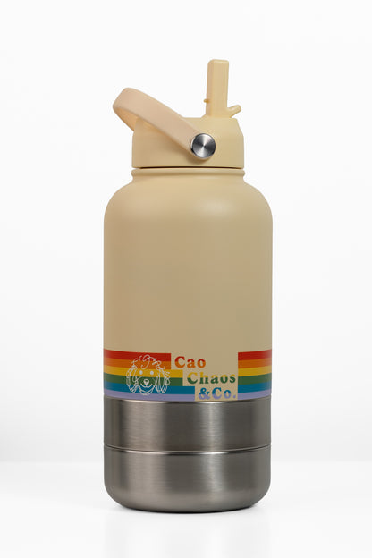 3-in-1 Insulated Dog Water Bottle | 32oz