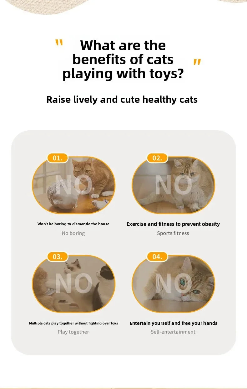 Whisker Hunt 360 Interactive Cat Toy