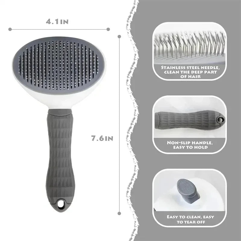 EasyGlide Pet Grooming Brush