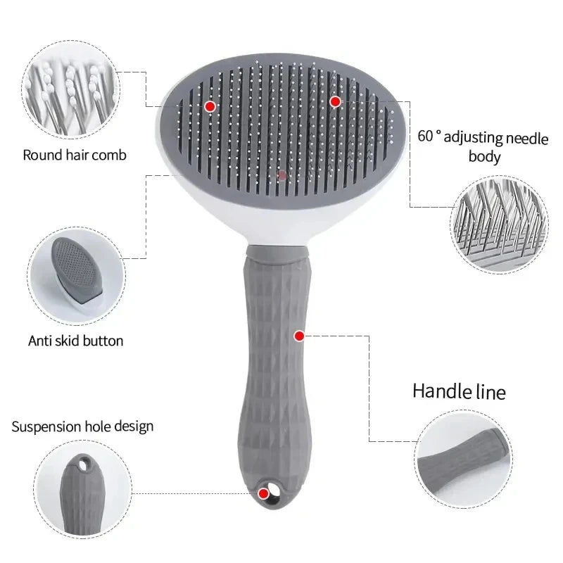 EasyGlide Pet Grooming Brush