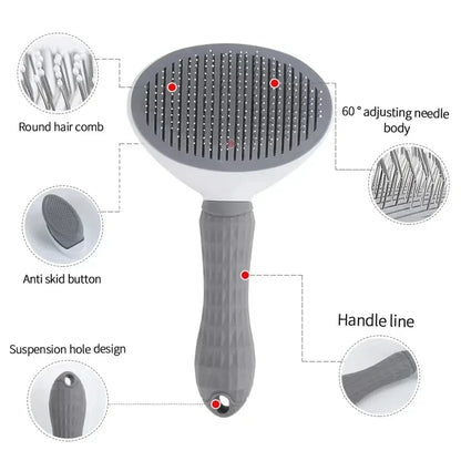 EasyGlide Pet Grooming Brush