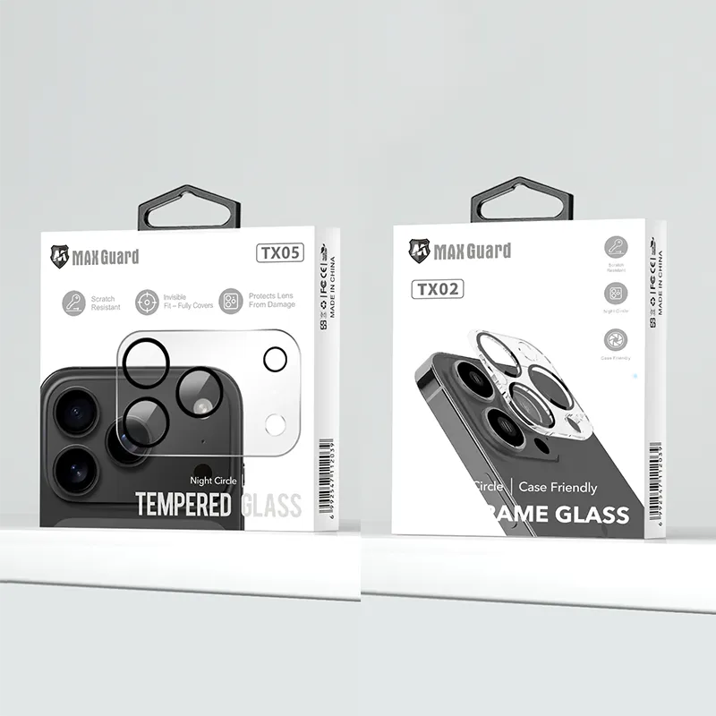 Camera lens glass screen protector for iPhone TX05 - iP 17 Pro