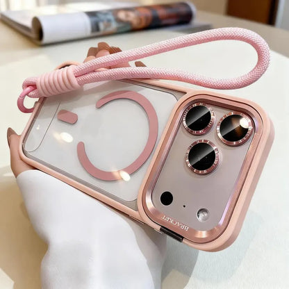 Phone Case with Camera Stand and Lens Protector